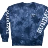 Sunday Rockwell Box Crewneck -Cycle Gear Hub sunday.rockwell.box .crewneck.blue .tiedye