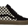 Vans Sk8 Hi Pro BMX Shoes (Checkerboard Black/Dark Gum) -Cycle Gear Hub vans.sk8hi.checkerboard.black .darkgum.4
