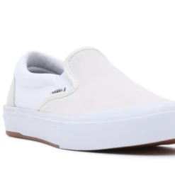 Vans BMX Slip-On Pro Shoes (Marshmallow / White) -Cycle Gear Hub vans.slip .on .bmx .shoes .marshmellow.white .2